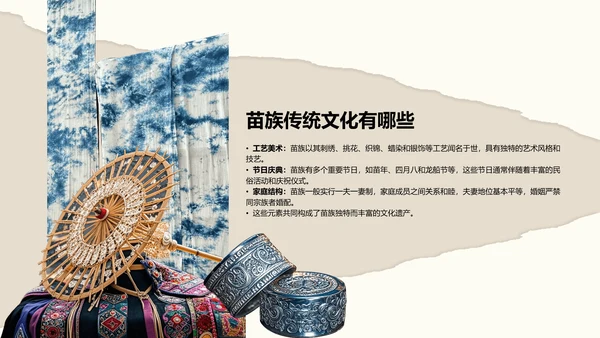 米色撕纸风简约创意贵州旅游攻略