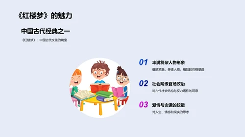 阅读提升人文素养PPT模板