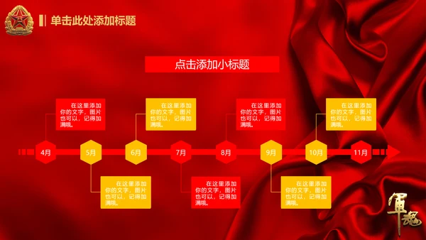 军魂党政八一军队动态PPT