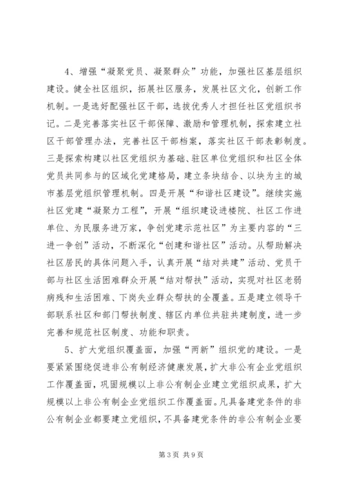 民政局县委基层党建工作意见.docx