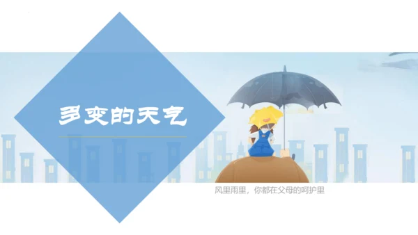 3.1 多变的天气精品课件(共36张PPT)