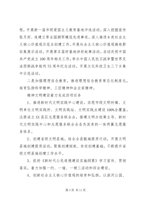 关于宣传思想工作重点汇总.docx