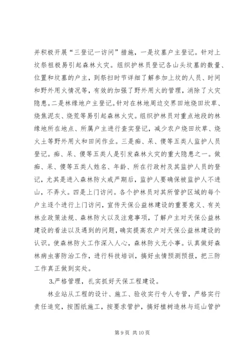 乡镇林业站工作总结_1.docx