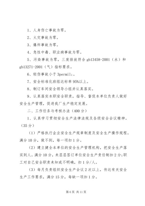 公司安全生产的责任状格式范文.docx