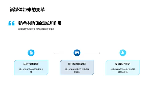 新媒体驱动变革