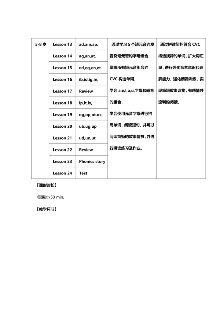 自然拼读课程方案寒假班.docx