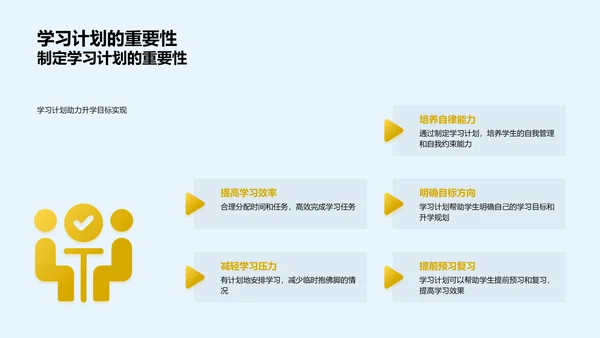 高考政策与升学路线PPT模板