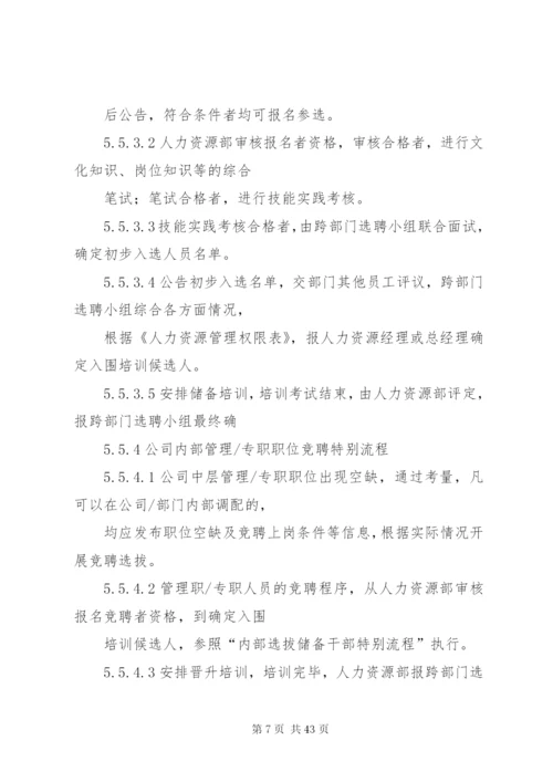 某公司选聘管理制度.docx