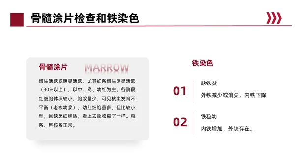 红色简约风缺铁性贫血常规知识培训PPT模板护理