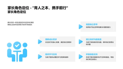 初一生活学习导航PPT模板