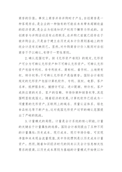 无形资产价值的确认及计量模式微探的经济论文.docx