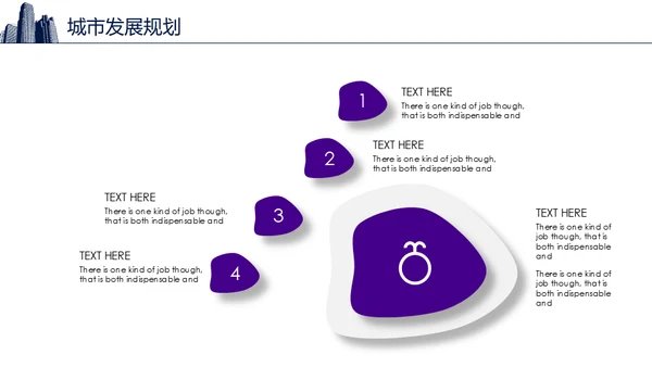 智慧城市生态圈新经济通用PPT模板