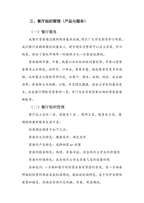 创新创业商业综合计划书.docx