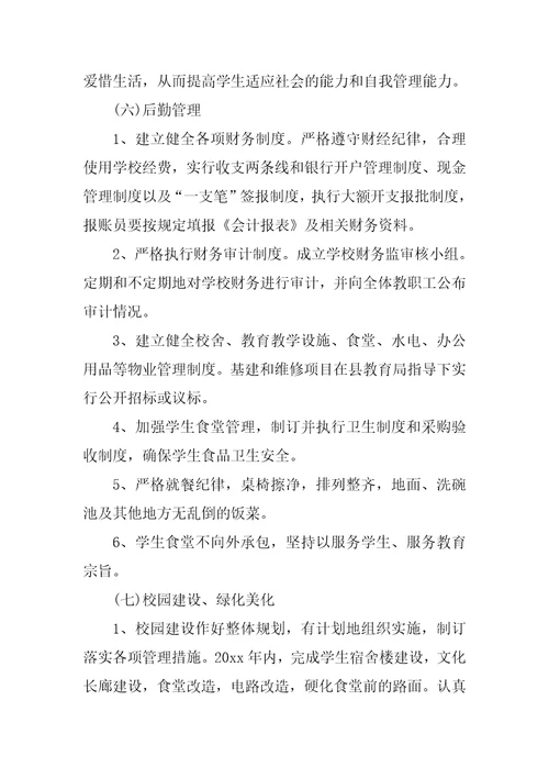 XX年学校物业管理方案共11页