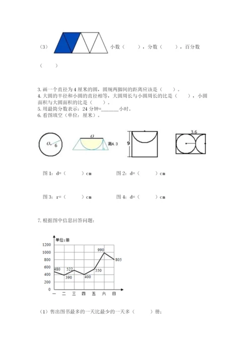 小学六年级数学上册期末考试卷附答案【巩固】.docx