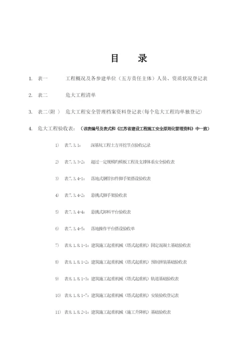 危大工程安全管理档案.docx