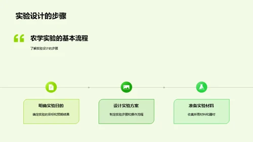 农学实验探究与技巧