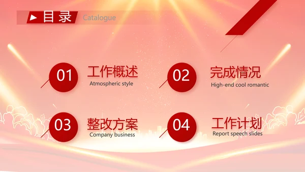 终工作总结新年计划PPT