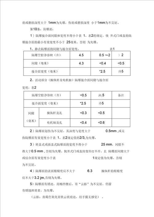 电气防爆管理制度资料