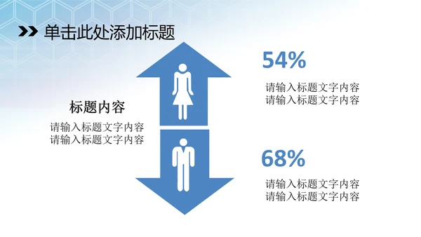蓝色科技医学医疗ppt动态模板