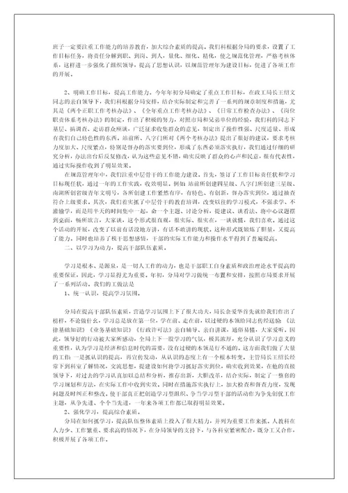 地税局长个人总结范文