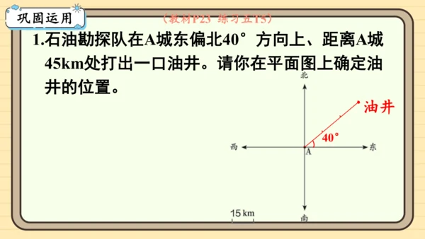 人教版六上第二单元第2课时  标出物体的位置 课件