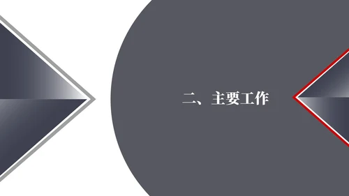黑色几何风高中教师年度工作计划PPT模板