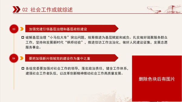 中央社会工作会议精神重要指示学习与社会工作成就综述ppt