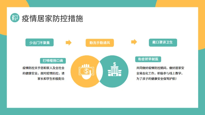 上网课线上教育在线教学通用PPT模板