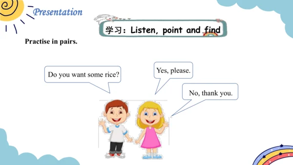 Module 4 Unit 1 Do you want some rice？课件（31张PPT，内嵌