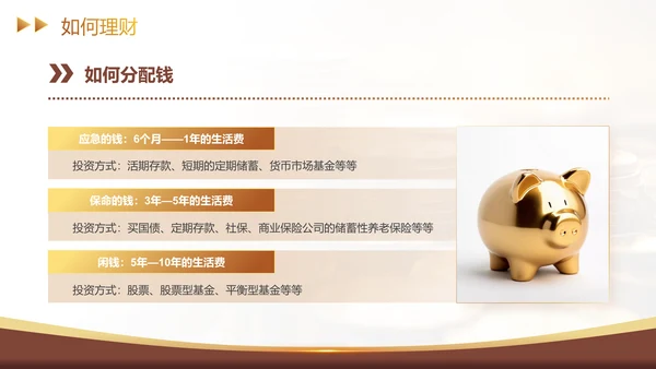 金融理财基础知识财富密码经济学通用PPT模板