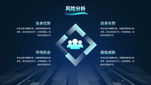 高级未来科技风互联网创新创业计划大赛PPT模板