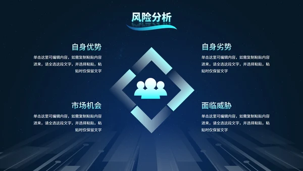 高级未来科技风互联网创新创业计划大赛PPT模板