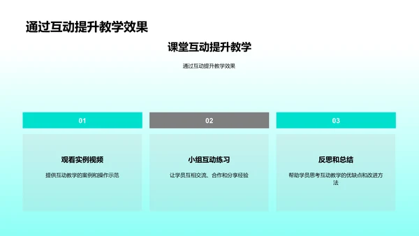 互动教学提升英语教学质量