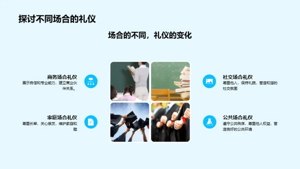 礼仪修养，成才之路