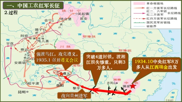第17课 中国工农红军长征（课件）八年级历史上册优质教学课件（统编版）