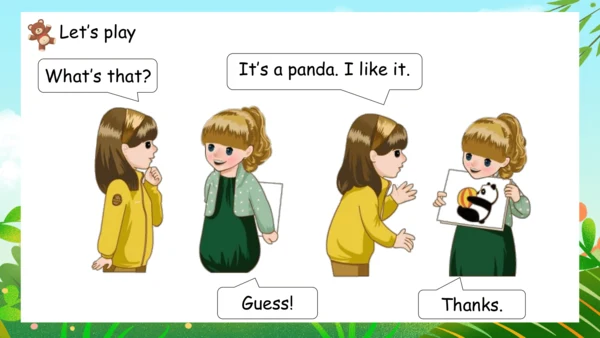 Unit 4 We love animals B Let’s talk & Let’s play  
