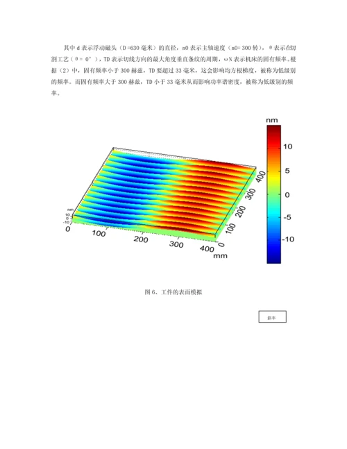 外文翻译-一种基于表面生成仿真的新型机床设计方法及其在飞切机床上的实现.docx