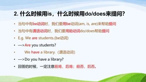 Unit 1 My school知识点复习 课件(共22张PPT)