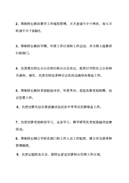 学校各部门专项规章新规制度.docx