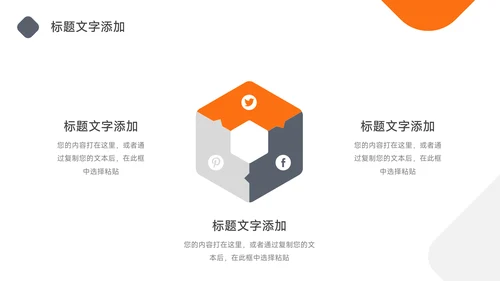 橙色商务风企业文化培训模板