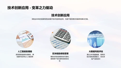 保险行业发展展望PPT模板