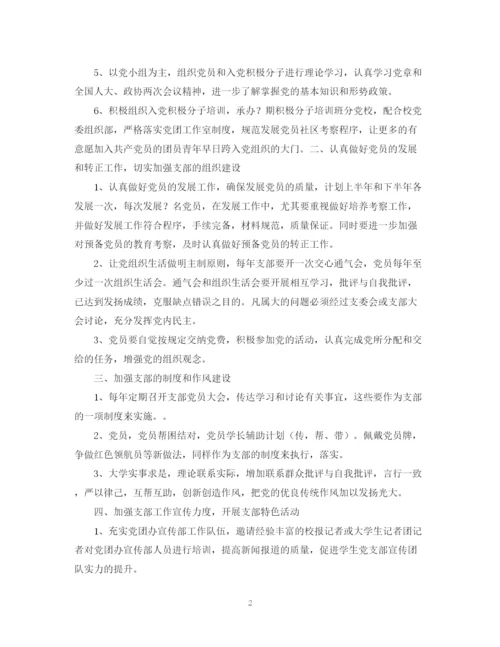 精编之党建工作计划范文3.docx