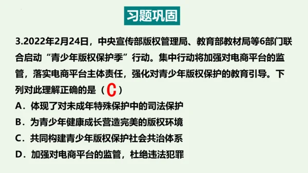 第十课  法律伴我们成长 复习精品课件（26张ppt）