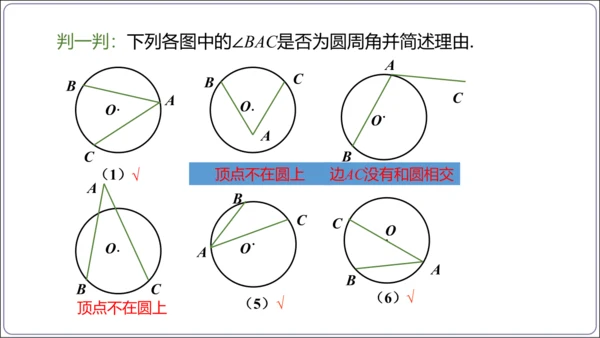 24.1.4 圆周角【人教九上数学精简课堂课件】(共28张PPT)