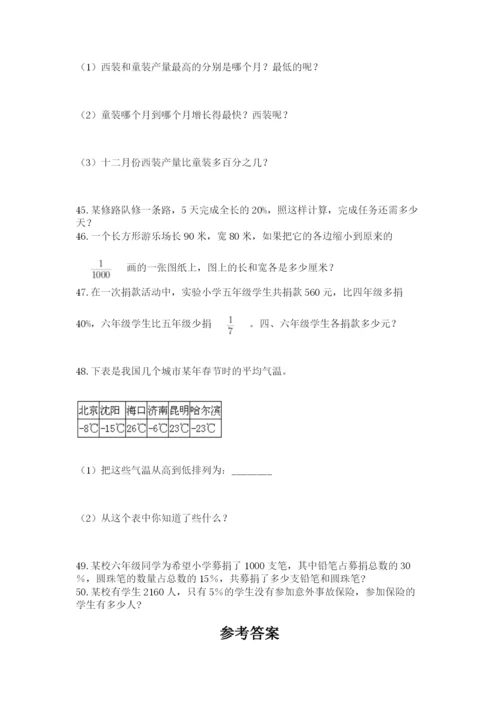 小升初数学应用题50道参考答案.docx