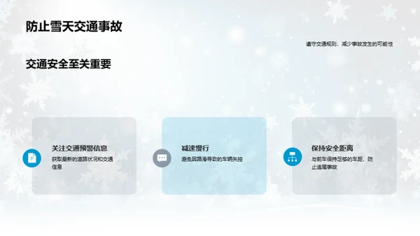 应对大雪的全面策略