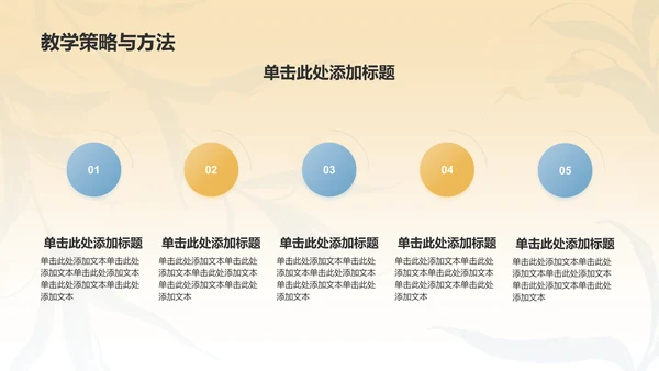 蓝色小清新教育教学岗位培训PPT模板