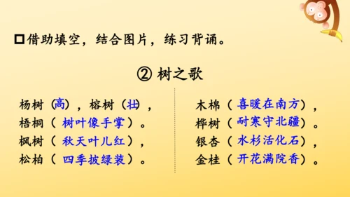 识字2 树之歌  课件