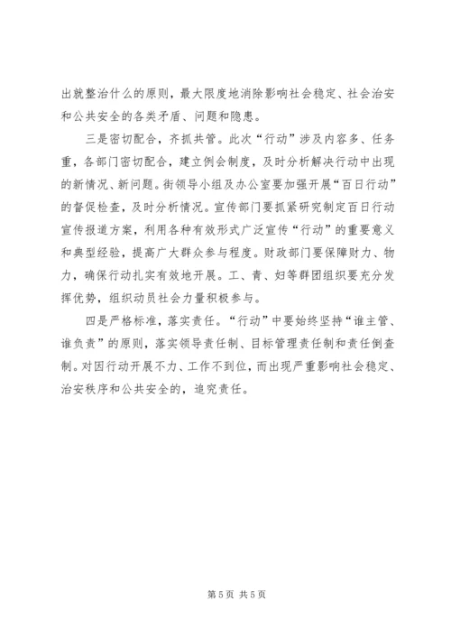 街道百日督察专项行动实施方案 (3).docx